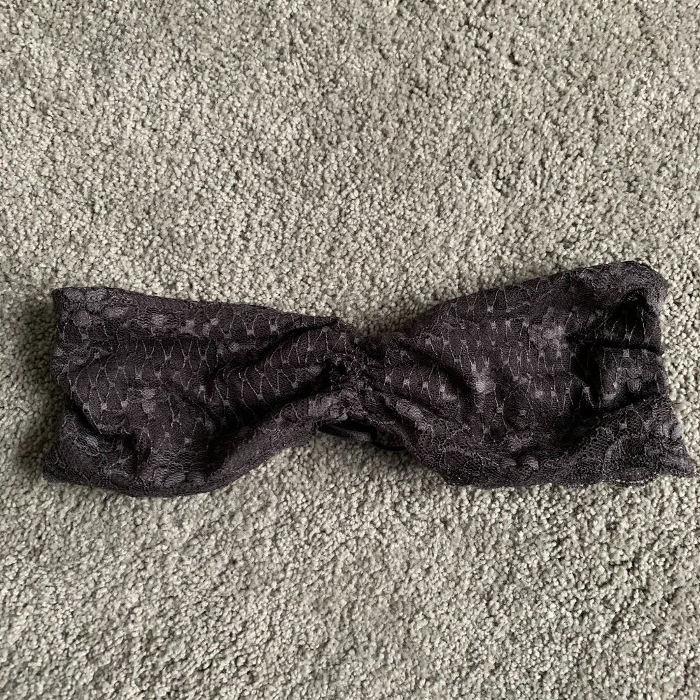 Free People essential lace strappy-back bandeau - Picture 5 of 8
